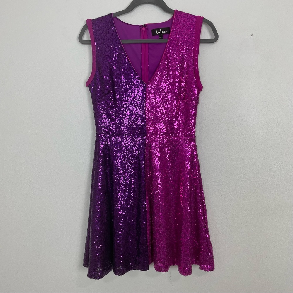 Lulus Sequin Dress Small